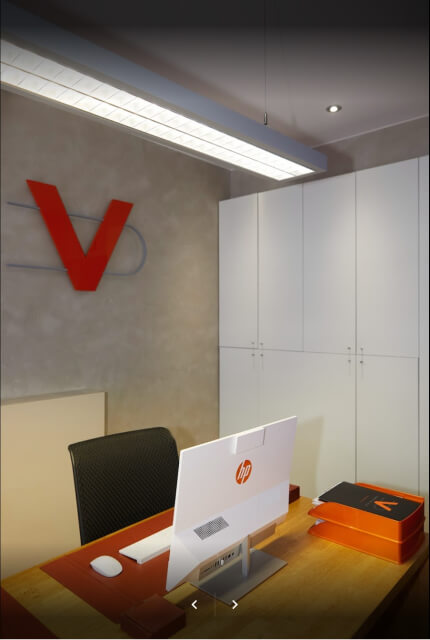 Kantoor interieur