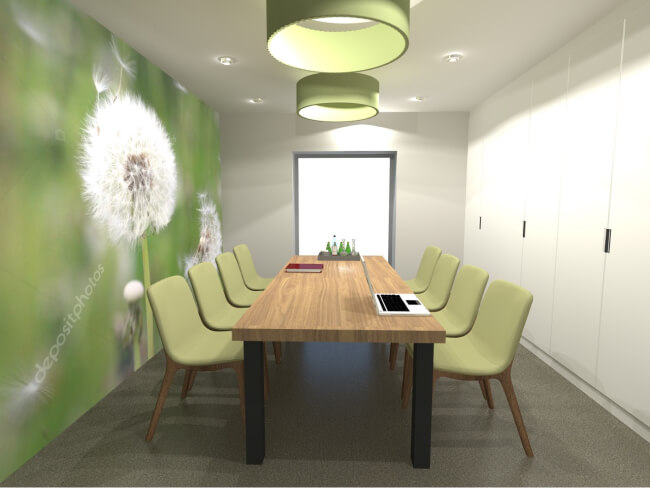 Kantoor interieur